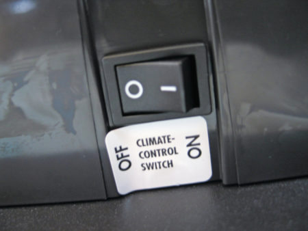 RV Refrigerator Climate Control Switch