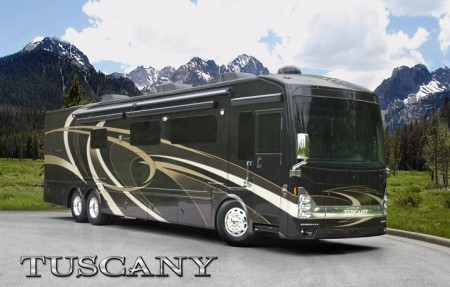 New 2014 Tuscany Luxury Diesel Motorhomes