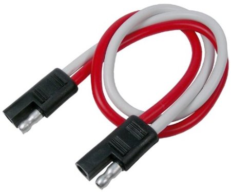 Two-wire flat connector