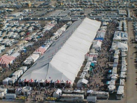 The Big Tent in Quartzsite AZ