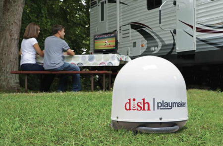Dish Playmaker satellite antenna