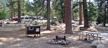 Camping at Kings Canyon