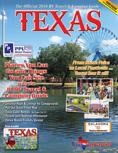 2018 Texas Camping and Travel guide
