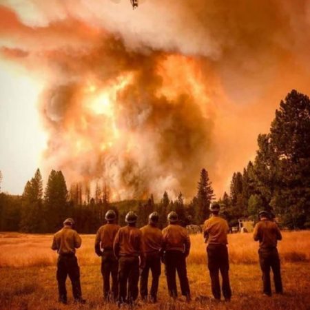 Ferguson Fire near Yosemite National Park