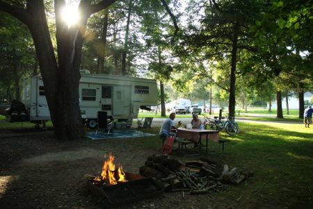 Missouri State Park campground