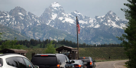 Image. National Park entrance is free to veterans and Gold Star families.