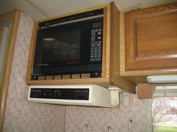 Microwave for deals rv camper