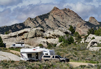 boondocking rv campers