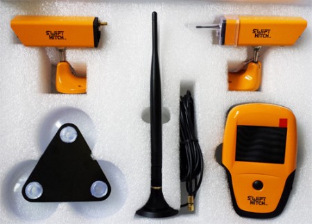 Two-Camera Portable Wireless Back-up and Monitoring System by Swift Hitch