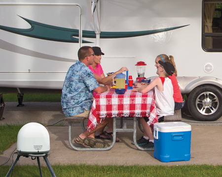 Campers ‘Rough It’ After Storms Knock Out Power