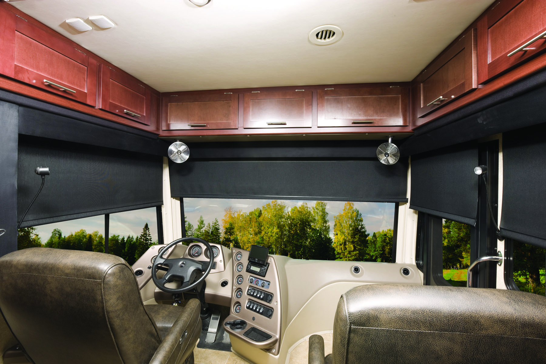 United Shade Offers RV Manufacturers and RVers Three Lines of Roller Shades
