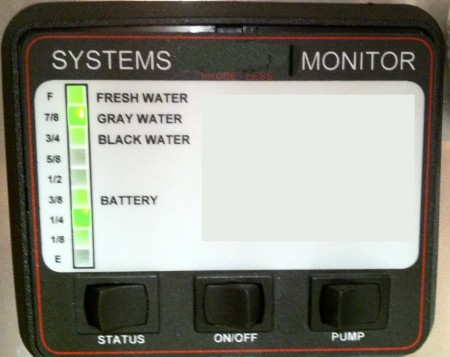 holding tank monitor