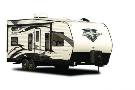 Rage'n toyhauler from Pacific Coachworks