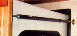 Slide out travel bar