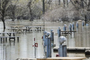 Flooded Caldwell Campground RV Park