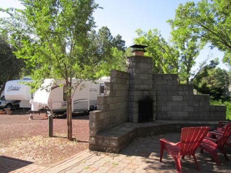 J and H RV Park, one of many northern Arizona RV parks.