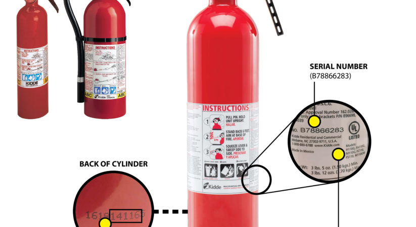 Kidde Fire Extinguishers Recalled