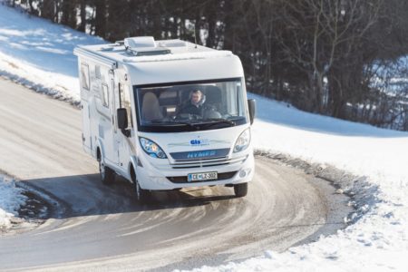 winter RV driving tips